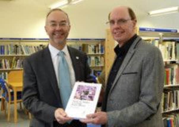 David Stopps with Martin Tett