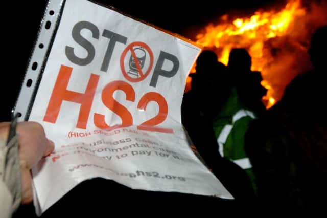 There's been five years of protests against HS2