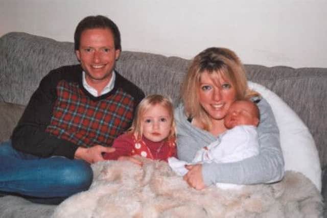 Louisa and Graeme Foster with their two children