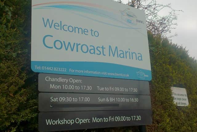 Cowroast Marina, near Tring.