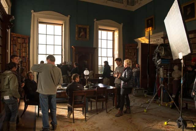 Filming at Claydon House PNL-150414-131711001