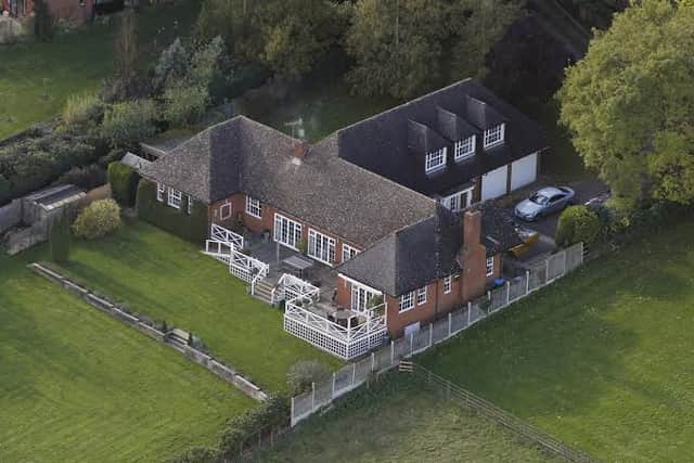 The former home of Dave Lee Travis in Mentmore, he reportedly had to sell this to pay his legal bills