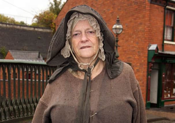 Ann Widdecombe in her Victorian costume BBC One