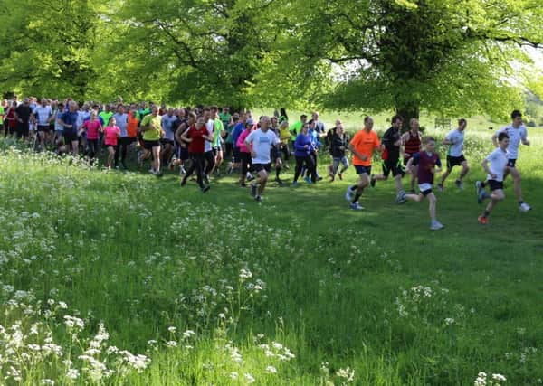 Runners made the most of the conditions at this week's Tring parkrun