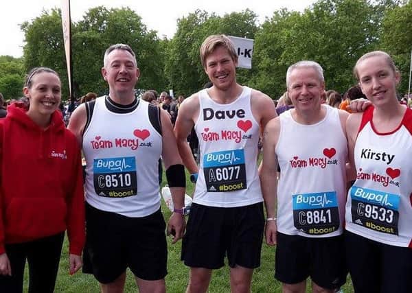 Dacorum & Tring runners competed as part of Team Macey at the London Bupa 10,000