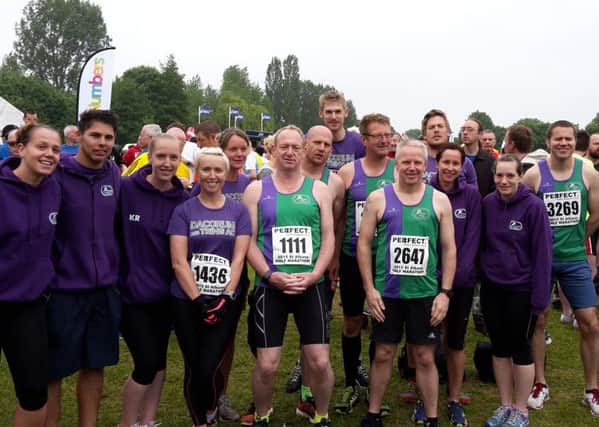The Dacorum & Tring AC Road Runners flocked to the St Albans Half Marathon