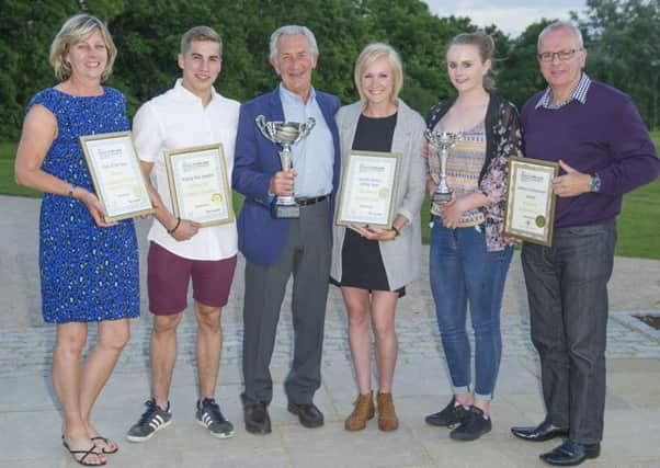 It was a successful evening for Dacorum & Tring AC at the Dacorum Sports Awards. Picture (c) Gary Mitchell