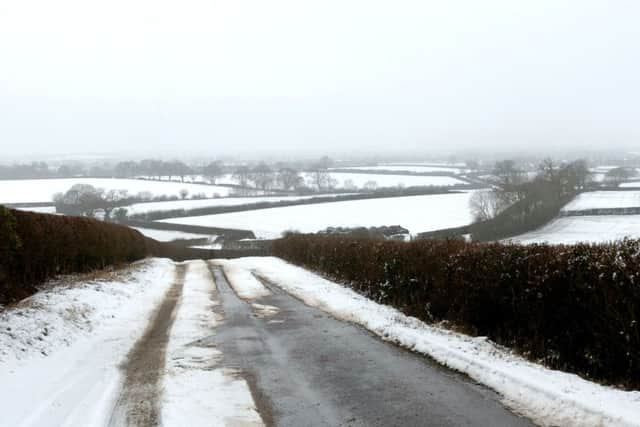 Poundon Hill looking towards Bicester.