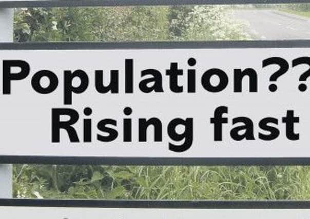 The Vale's population is rising fast