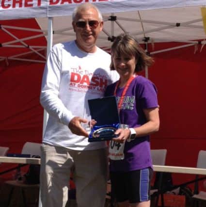 Dacorum & Tring Road Runner Carolyn Heeps at The Windsor Great Park Dash