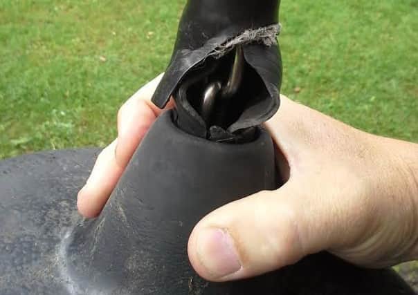 Damage to play equipment at Bourton Park in Buckingham