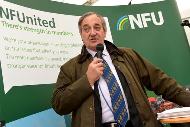 NFU chairman, Meurig Raymond