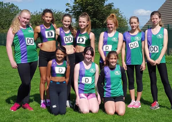 The Dacorum & Tring U13 girls were in action at the Eastern Young Athletes' League plate final in Thurrock