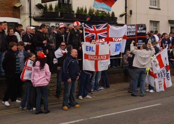The EDL during their last visit to Aylesbury in 2010