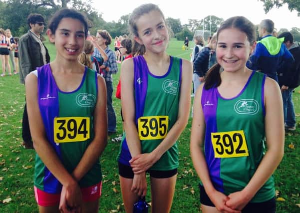 The Dacorum & Tring U15 girls finished a superb fourth overall in a highly competitive first cross country race of the season