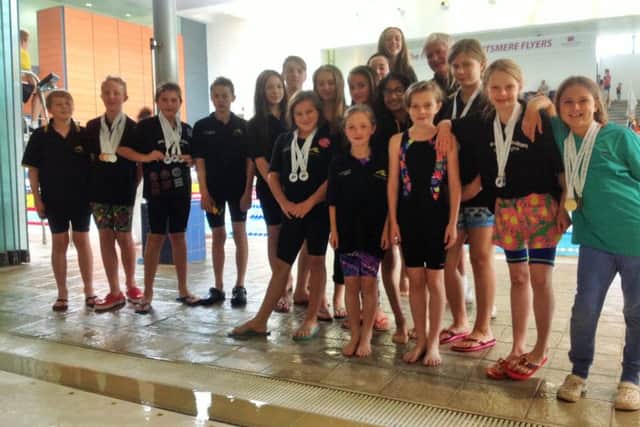 Tring Swimming Club won 47 medals during the Hoddesdon Open Meet