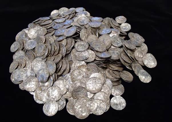 Part of the Lenborough coin hoard
