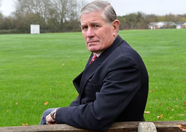 Rupert Litherland, chairman of Winslow Town Cricket Club