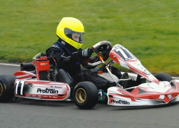 Luke Richardson won the inaugural InKart Junior Championship 2015