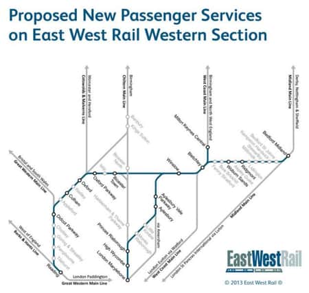 East West rail plan