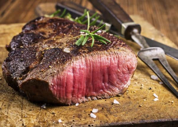 British men like steak - who knew? Credit, Shutterstock