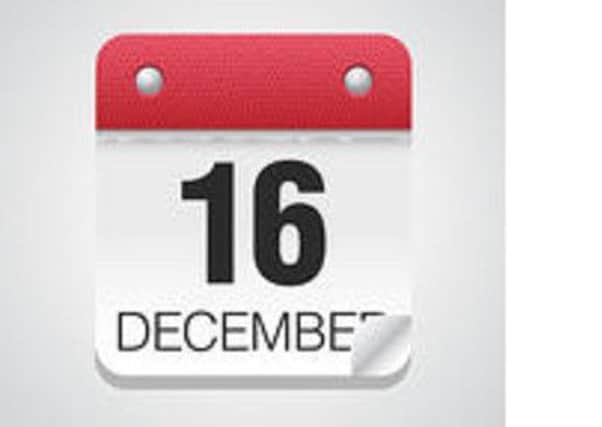 Why December 16 is the worst day on which to celebrate your birthday