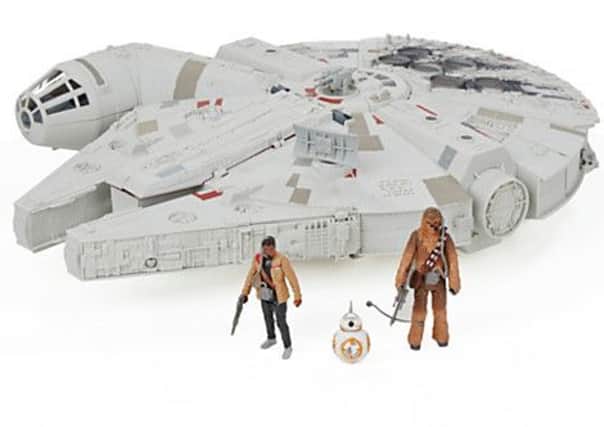 Star Wars The Force Awakens Millennium Falcon from Hasbro retails at as much as £119.99