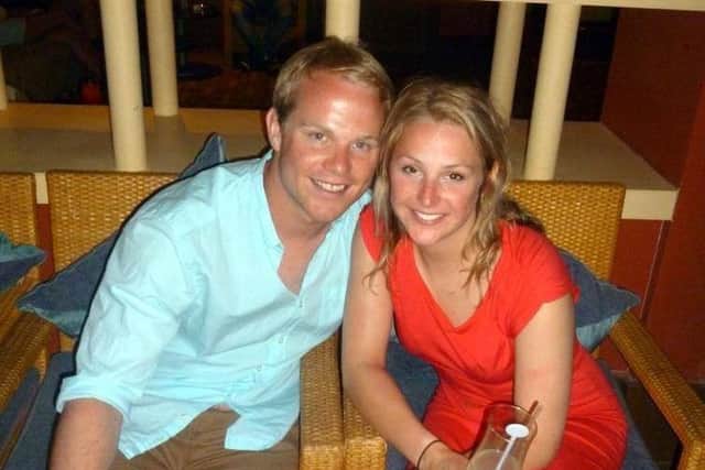 Abby and boyfriend Andrew Morrison