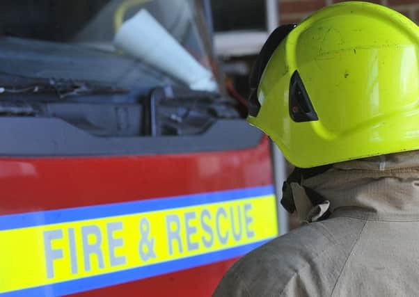 Fire crews from Aylesbury and Winslow attended