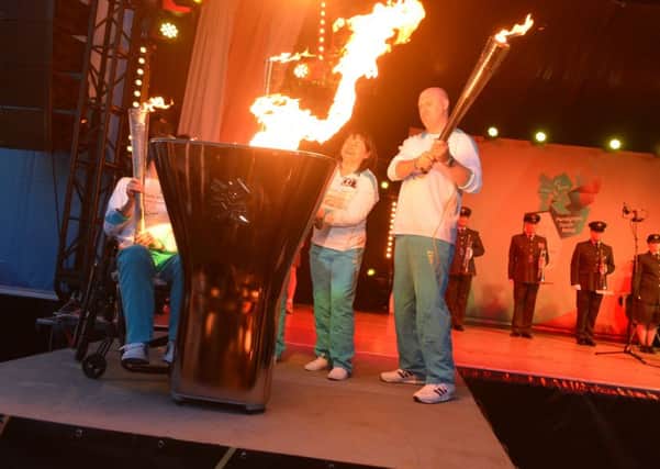 Paralympic Flame Festival at Stoke Mandeville Stadium