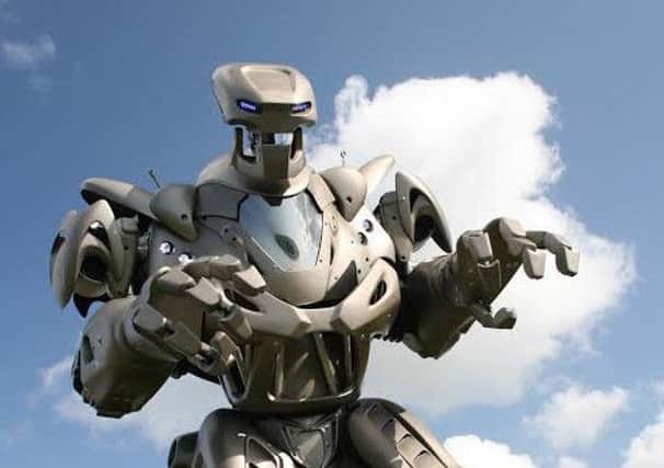 Titan the robot is coming to Friars Square Shopping Centre in Aylesbury next month