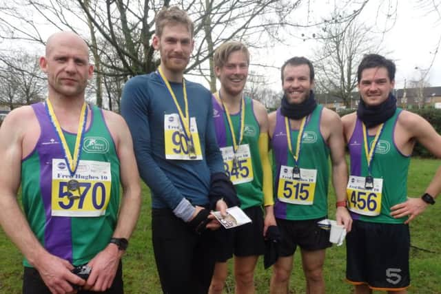 Dacorum & Tring quintet Russell Morris, Douglas Hamilton, Duncan Hamilton, Jamie Marlow and Mike Kazer