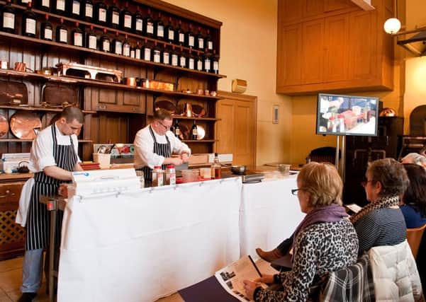 Waddesdon Cookery School. Image copyright National Trust Waddesdon Manor, picture taken by Stuart Bebb