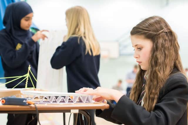The annual Rotary technology competition, held at Aylesbury College