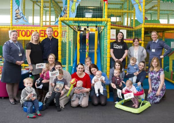 RAF Halton mother and toddler group receives donation from SSAFA