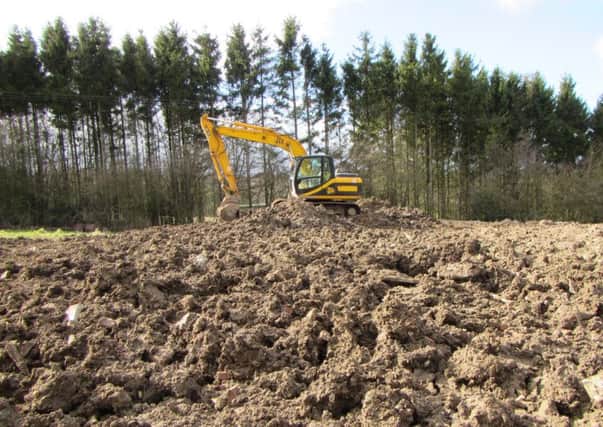 Rhencullen Farm tipped waste material