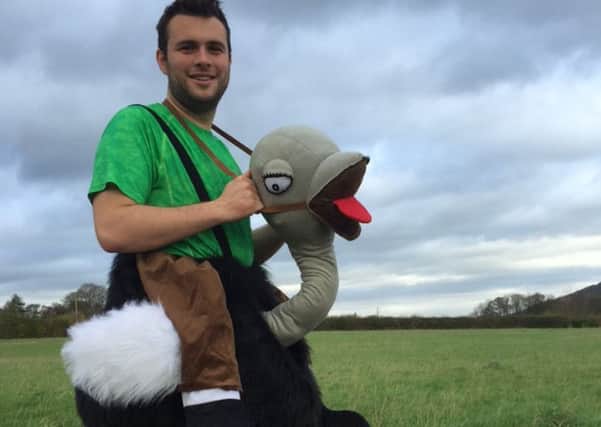 Ben Fletcher to run the London Marathon in an ostrich costume