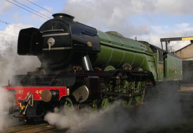 The Flying Scotsman in steam