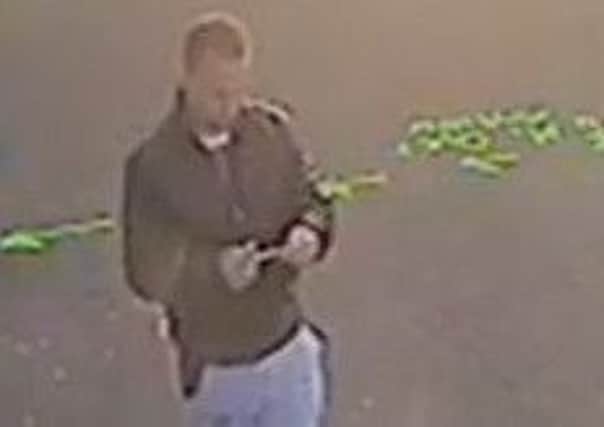 Police have released CCTV images of a man they would like to speak to in connection with an incident outside Kings Wine in Parton Road, Aylesbury