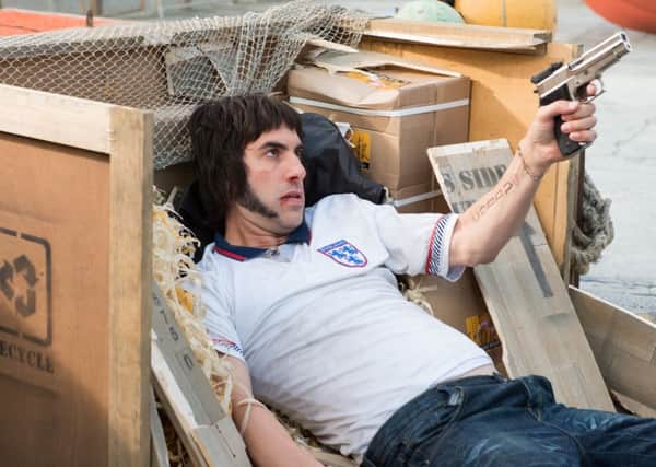 Sacha Baron Cohen as Nobby in Grimsby
