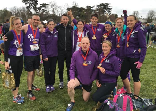 A team of Dacorum & Tring road runners headed to Surrey to take part in The Hampton Court Palace Half Marathon