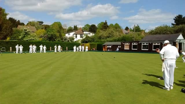 The bowls club at its existing site