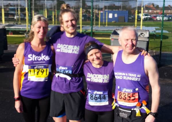 Dacorum & Tring AC runners were in action at the Manchester Marathon