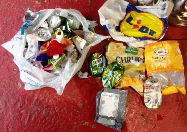 Rubbish dumped by Krzysztof Huryn in Aylesbury