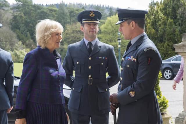 HRH The Duchess of Cornwall visits RAF Halton