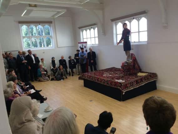 Official opening of Art of Islam exhibition in Aylesbury PNL-160305-153431001