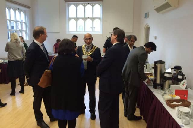 Official opening of Art of Islam exhibition in Aylesbury PNL-160305-153442001
