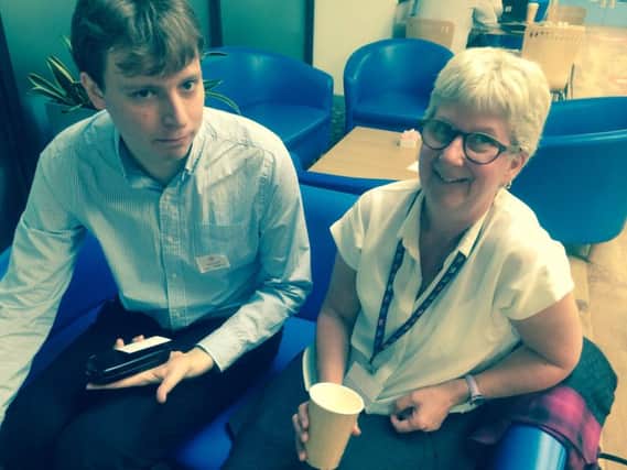 Autism project: Simon Stiel and Paulette Hunn