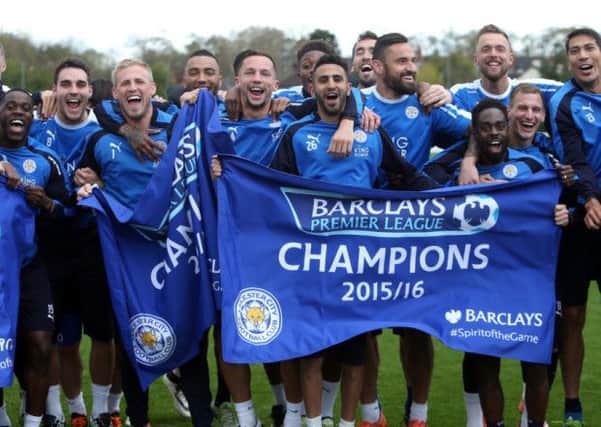 Leicester City and their shock Premier League title win top the lot
