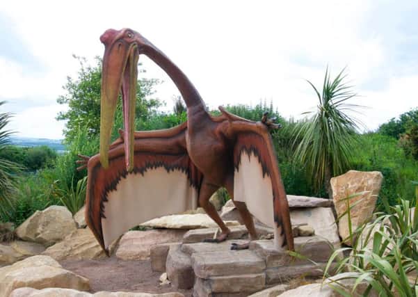 Quetzalcoatlus at Whipsnade Zoo for Zoorassic Park event